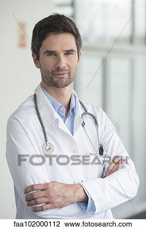 "Doctor, portrait" View Large Photo Image Stock Image - "Doctor, portrait". Fotosearch