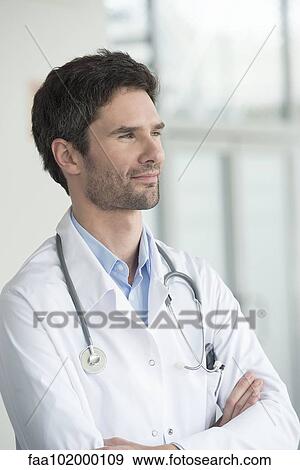 Stock Photo - "Doctor, portrait". Fotosearch