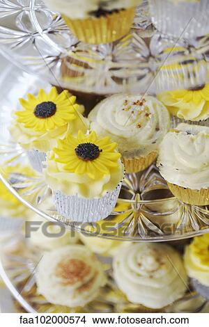 Picture - Festive cupcakes. Fotosearch