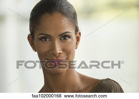Stock Photo - "Woman, portrait". Fotosearch