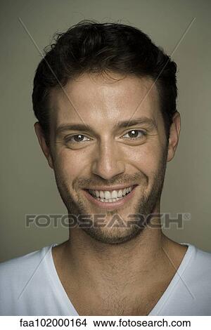 Picture - "Young man, portrait". Fotosearch