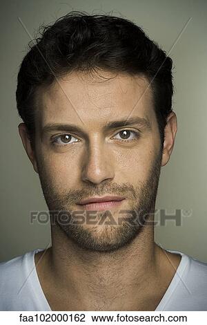 "Young man, portrait" View Large Photo Image Stock Image - "Young man, portrait". Fotosearch