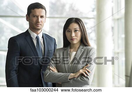 "Business associates, portrait" View Large Photo Image Picture - "Business associates, portrait". Fotosearch