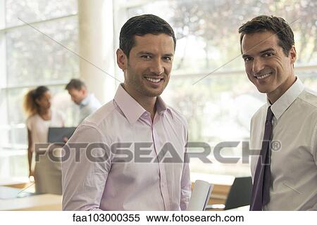 Stock Photography - "Business associates, portrait". Fotosearch