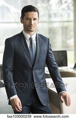 Stock Photo - "Business executive, portrait". Fotosearch