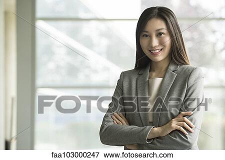 Stock Photo - "Business executive, portrait". Fotosearch
