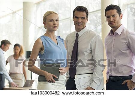 "Business team, portrait" View Large Photo Image Stock Image - "Business team, portrait". Fotosearch