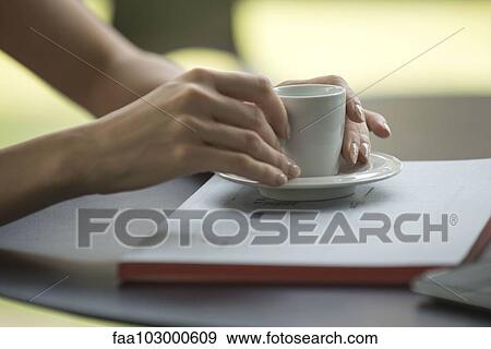 "Coffee break, agenda on table" View Large Photo Image Stock Photo - "Coffee break, agenda on table". Fotosearch