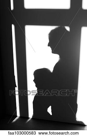 Shadow of parent and child View Large Photo Image Stock Image - Shadow of parent and child. Fotosearch