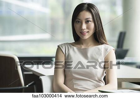 Picture - "Woman, portrait". Fotosearch