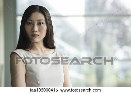 Stock Photography - "Woman, portrait". Fotosearch