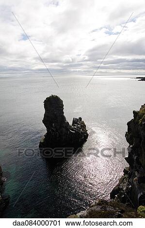 Coastal view, Hellnar, Iceland View Large Photo Image Stock Image - Coastal view, Hellnar, Iceland. Fotosearch