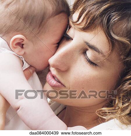 Mother and infant View Large Photo Image Stock Photo - Mother and infant. Fotosearch