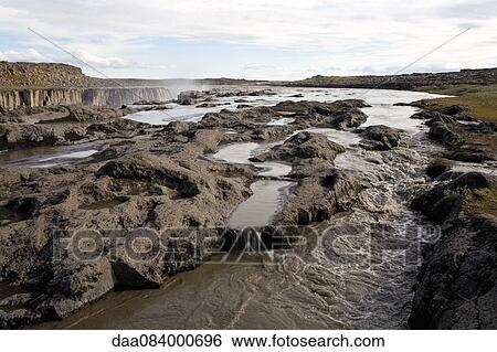 Selfoss waterfall and Jokulsa a Fjollum River, Iceland View Large Photo Image Stock Photograph - Selfoss waterfall and Jokulsa a Fjollum River, Iceland. Fotosearch