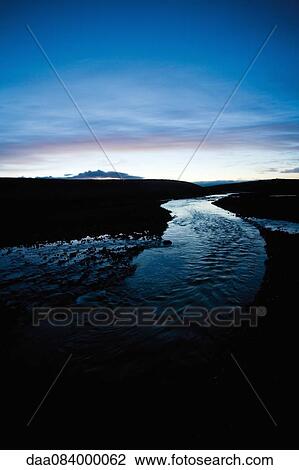Twilight over Nyidalur, Iceland View Large Photo Image Stock Image - Twilight over Nyidalur, Iceland. Fotosearch