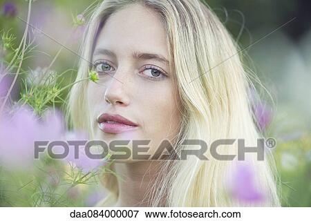 Stock Photo - Woman, portrait. Fotosearch