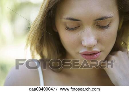 Woman, portrait View Large Photo Image Stock Photo - Woman, portrait. Fotosearch