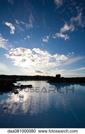 Blue Lagoon geothermal spa, Reykjanes Peninsula, Iceland View Large Photo Image Stock Image - Blue Lagoon geothermal spa, Reykjanes Peninsula, Iceland. Fotosearch