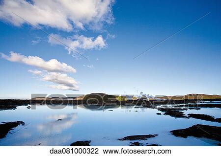 Blue Lagoon geothermal spa, Reykjanes Peninsula, Iceland View Large Photo Image Stock Image - Blue Lagoon geothermal spa, Reykjanes Peninsula, Iceland. Fotosearch