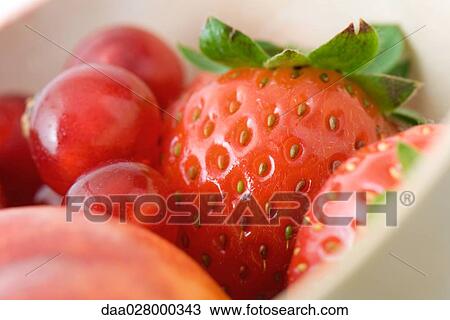Bowl of fruit, extreme close-up View Large Photo Image Stock Image - Bowl of fruit, extreme close-up. Fotosearch
