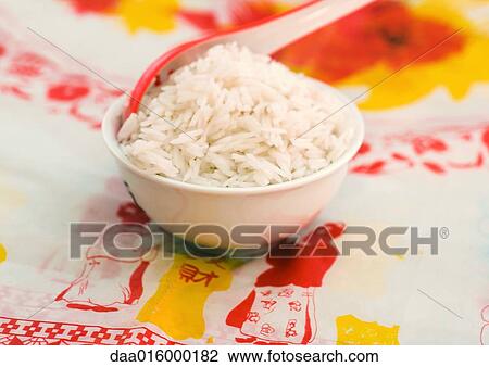Bowl of white rice View Large Photo Image Stock Image - Bowl of white rice. Fotosearch
