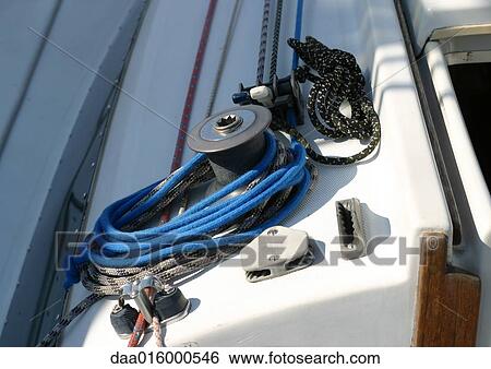 Capstan and rigging View Large Photo Image Stock Photograph - Capstan and rigging. Fotosearch