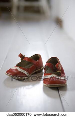 Stock Image - Child's shoes. Fotosearch