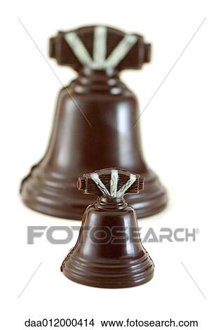 Picture - Chocolate bells. Fotosearch