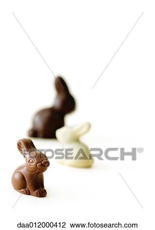 Chocolate bunnies View Large Photo Image Stock Image - Chocolate bunnies. Fotosearch