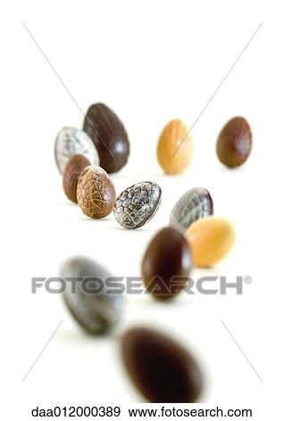 Stock Photo - Chocolate eggs. Fotosearch