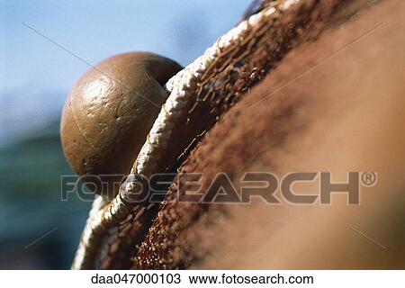 Close-up of fishing net View Large Photo Image Stock Image - Close-up of fishing net. Fotosearch