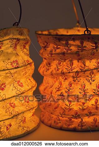 Stock Photograph - Decorative lanterns. Fotosearch