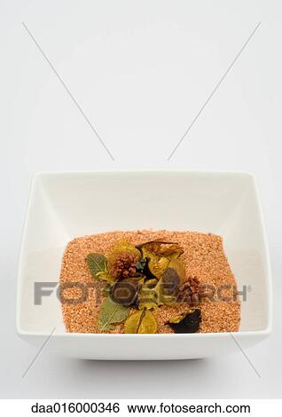Dish of potpourri and bathsalts View Large Photo Image Stock Photograph - Dish of potpourri and bathsalts. Fotosearch