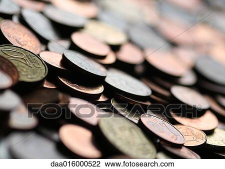 Euro coins View Large Photo Image Stock Image - Euro coins. Fotosearch