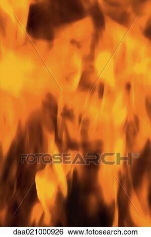 Flames, full frame View Large Photo Image Stock Photograph - Flames, full frame. Fotosearch
