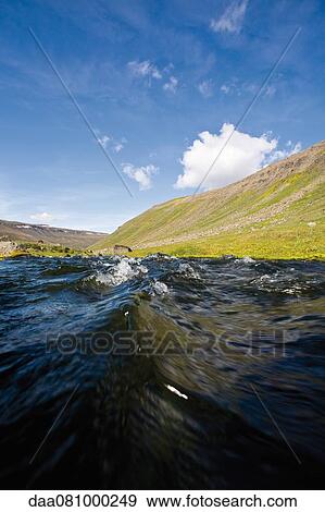Glera River, Akureyri, Iceland View Large Photo Image Stock Photo - Glera River, Akureyri, Iceland. Fotosearch