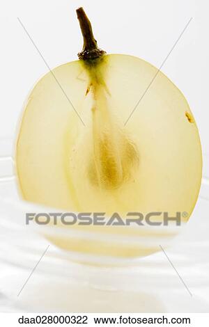Green grape, cross section, close-up View Large Photo Image Stock Image - Green grape, cross section, close-up. Fotosearch