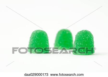 Stock Image - Gum drops, close-up. Fotosearch