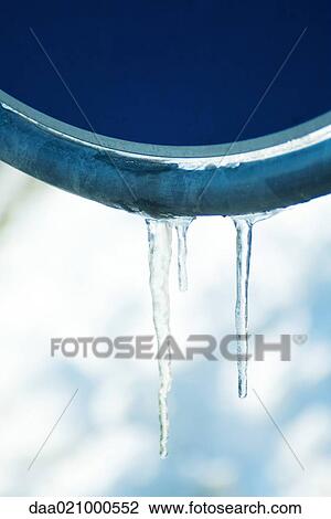 Icicles View Large Photo Image Stock Image - Icicles. Fotosearch