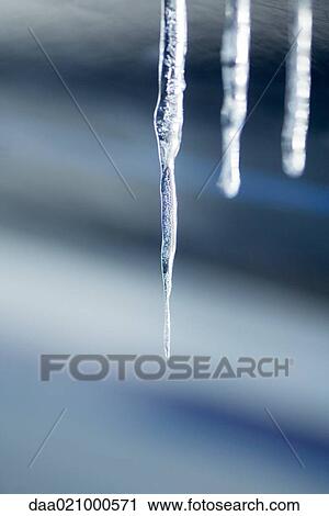 Stock Image - Icicles. Fotosearch