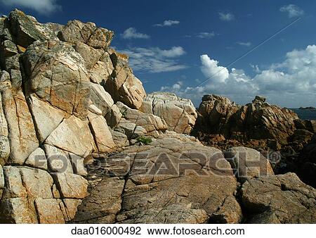 Ile de Brehat, Brittany, France, coastal rock formations View Large Photo Image Stock Image - Ile de Brehat, Brittany, France, coastal rock formations. Fotosearch