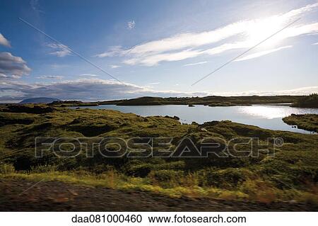 Lake Myvatn, Iceland View Large Photo Image Stock Image - Lake Myvatn, Iceland. Fotosearch