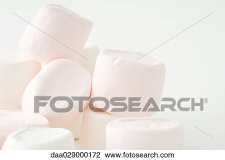 Marshmallows, close-up View Large Photo Image Stock Image - Marshmallows, close-up. Fotosearch