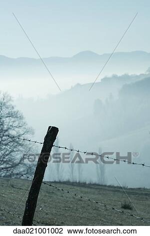 Misty mountain landscape View Large Photo Image Stock Image - Misty mountain landscape. Fotosearch