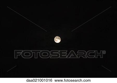 Moon at night View Large Photo Image Stock Photograph - Moon at night. Fotosearch