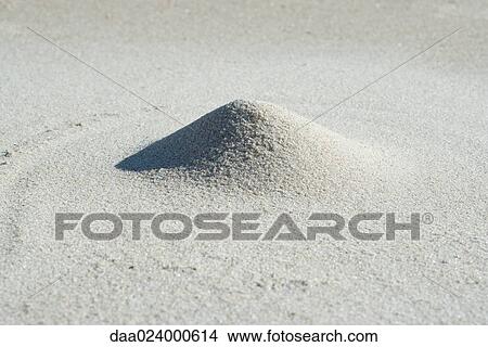 Mound of sand View Large Photo Image Picture - Mound of sand. Fotosearch