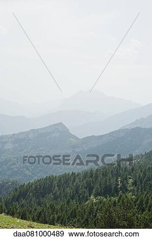 Stock Photo - Mountain range. Fotosearch