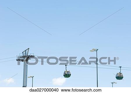 Overhead cable cars View Large Photo Image Stock Image - Overhead cable cars. Fotosearch
