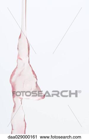 Stock Image - Pink gel, close-up. Fotosearch