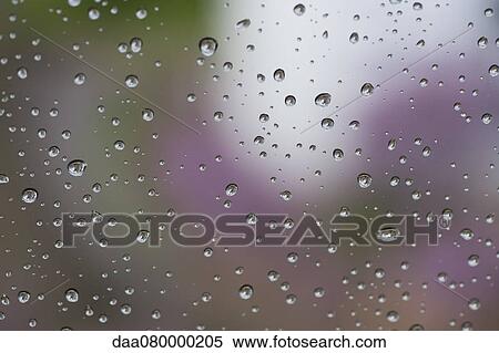 Raindrops on window View Large Photo Image Stock Photography - Raindrops on window. Fotosearch